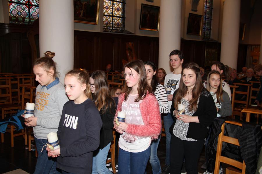 Kruisoplegging Okegem © Christiane De Saeger