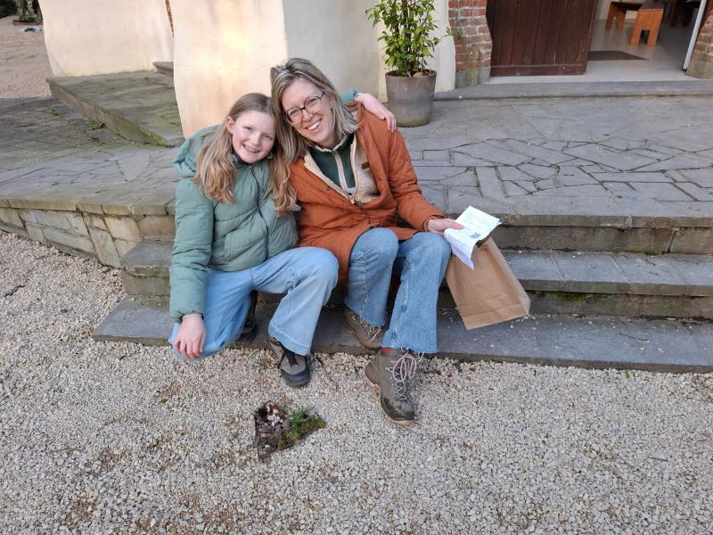  Nature art, een hart... LIEFDE. 