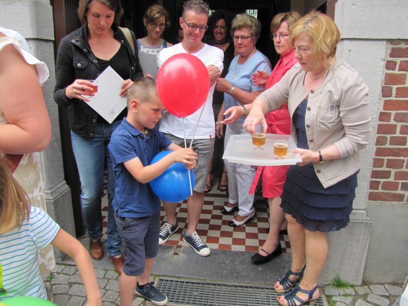 Dankviering Vormelingen en eerste Communicanten in het Centrum 