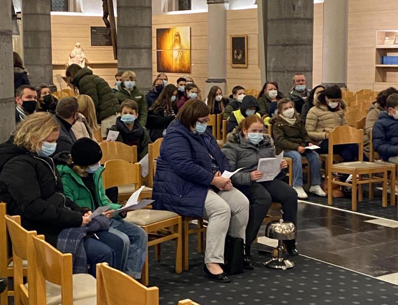 Op stap doorheen de eucharistie © Koen Messelier