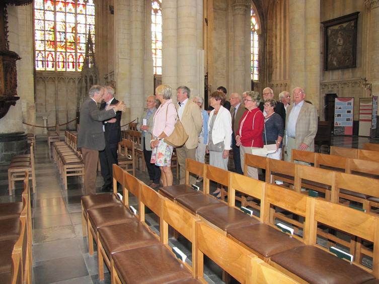 Federatieraad bezoekt O.L.Vrouwebasiliek en Teseum  in Tongeren foto 1/44 