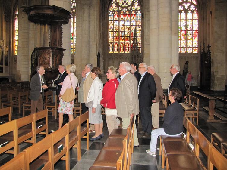 Federatieraad bezoekt O.L.Vrouwebasiliek en Teseum  in Tongeren 