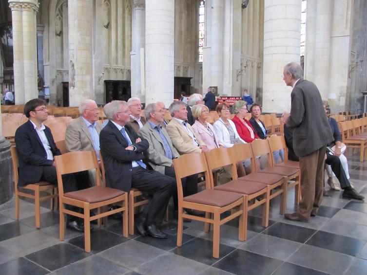 Federatieraad bezoekt O.L.Vrouwebasiliek en Teseum  in Tongeren 