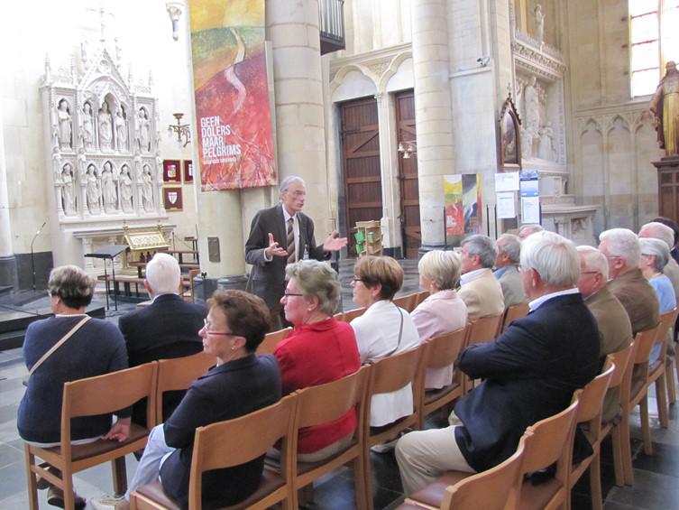 Federatieraad bezoekt O.L.Vrouwebasiliek en Teseum  in Tongeren 