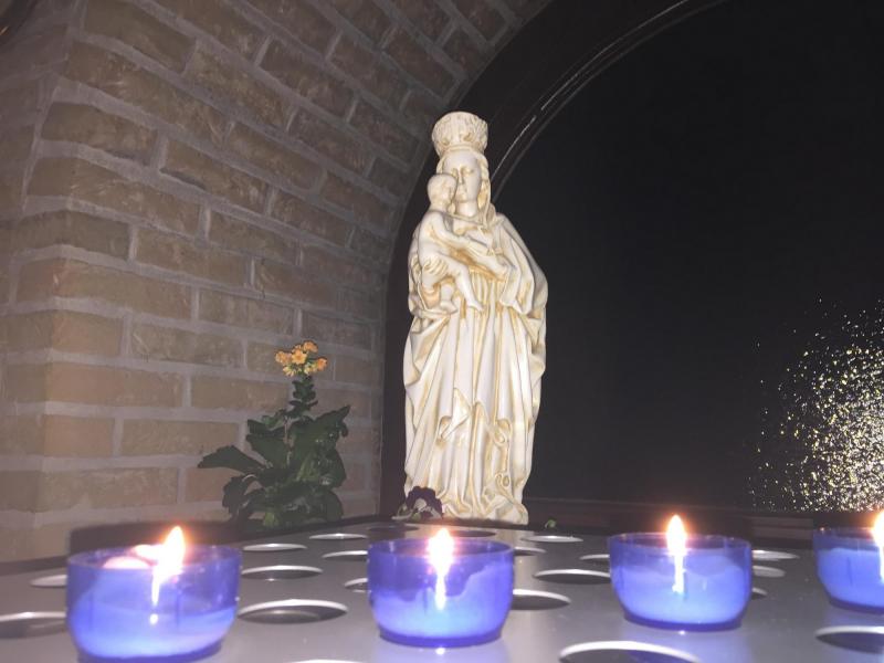 Onze-Lieve-Vrouw van Dadizele in rosariumkapel © bedevaartsoord
