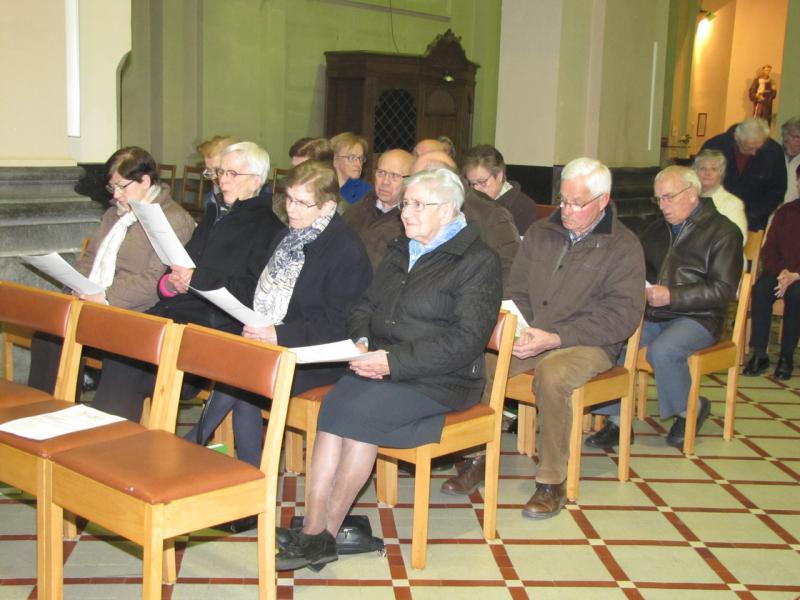Voetwassing Witte Donderdag in de Sint Servaaskerk 