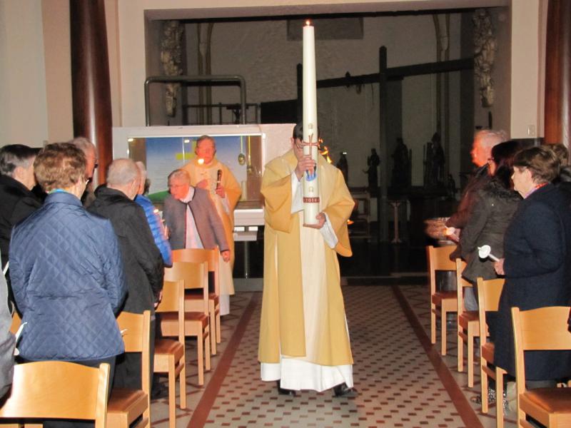 Viering Paaszaterdag in de Sint Servaaskerk 