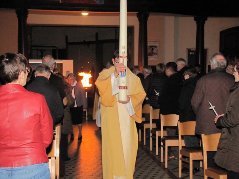Viering Paaszaterdag in de Sint Servaaskerk 
