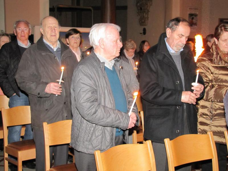 Viering Paaszaterdag in de Sint Servaaskerk 