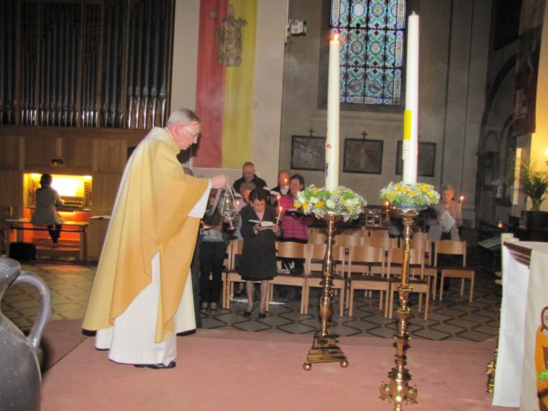 Viering Paaszaterdag in de Sint Servaaskerk 