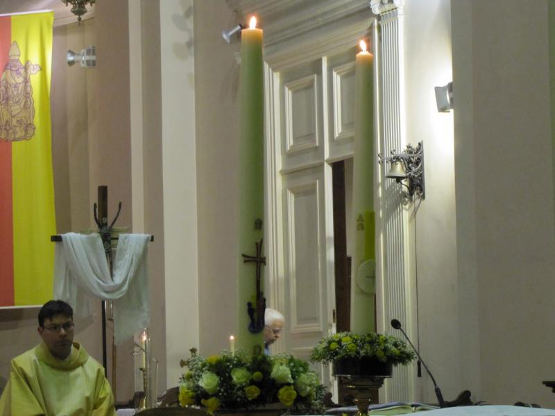 Viering Paaszaterdag in de Sint Servaaskerk 