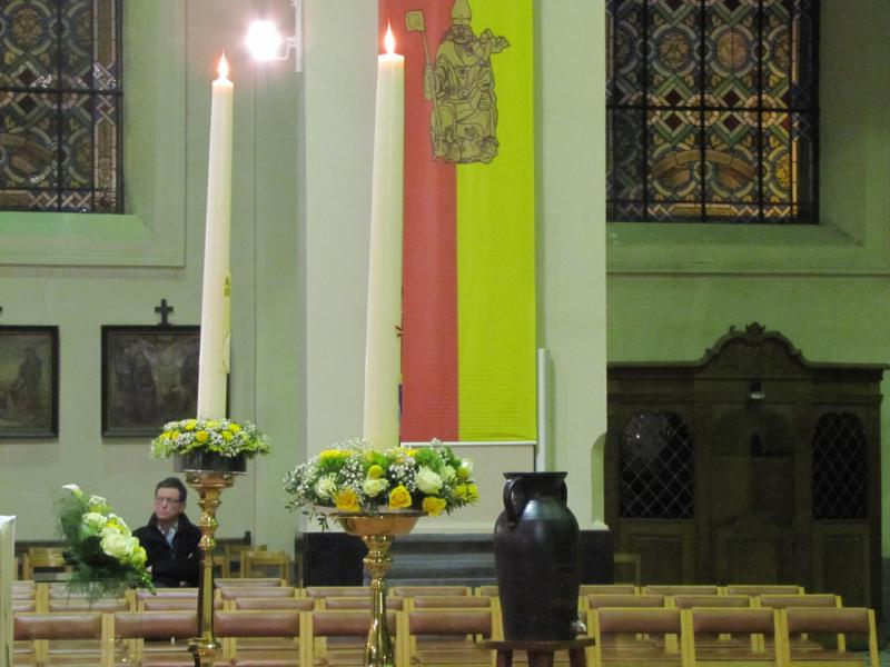 Viering Paaszaterdag in de Sint Servaaskerk 