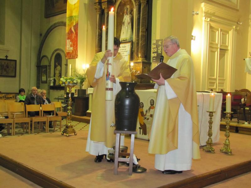 Viering Paaszaterdag in de Sint Servaaskerk 