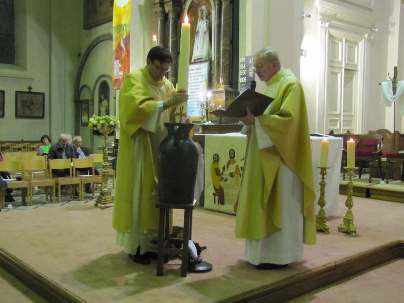 Viering Paaszaterdag in de Sint Servaaskerk 
