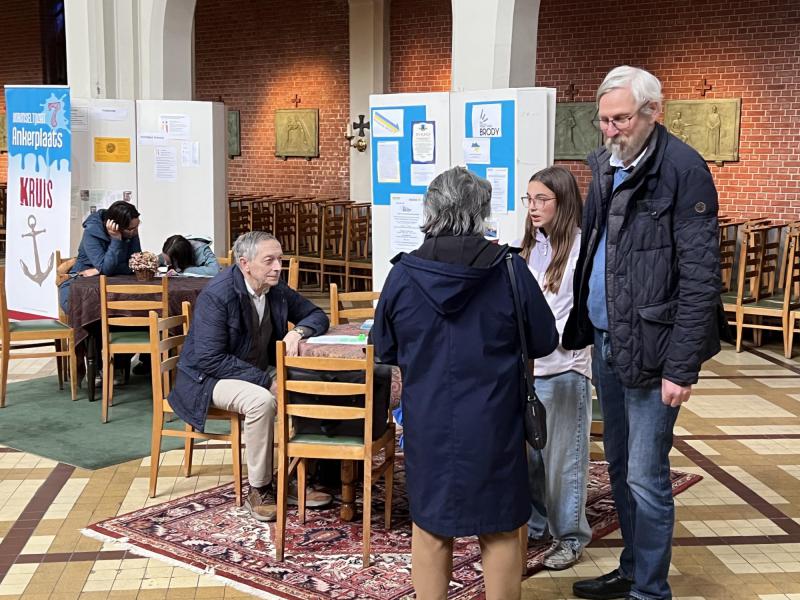 Vormseltocht in de kerk van Onze-Lieve-Vrouw Middelares en Heilige Lodewijk, woensdag 24 april 2025 © Dirk Bellens