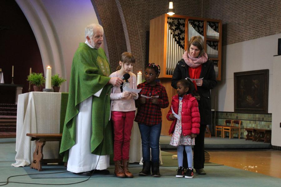 Naamopgave van de eerste communicanten © KL
