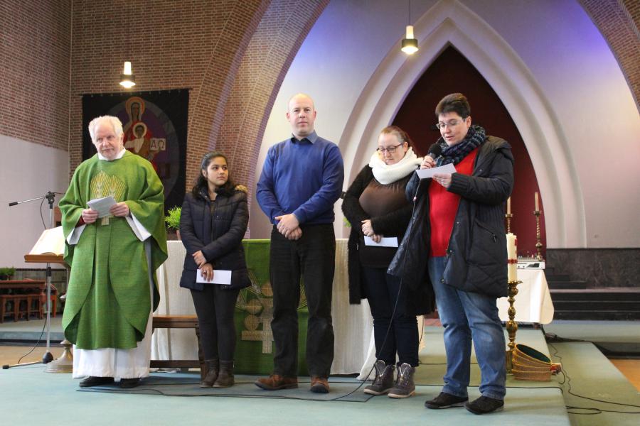 Naamopgave van de eerste communicanten © KL