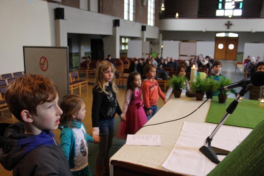 Naamopgave van de eerste communicanten © KL