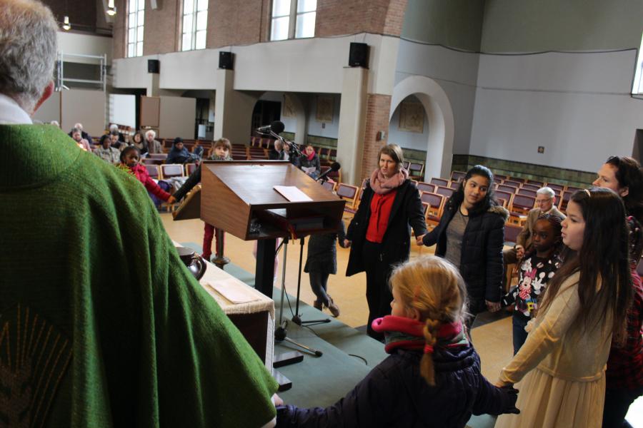 Naamopgave van de eerste communicanten © KL