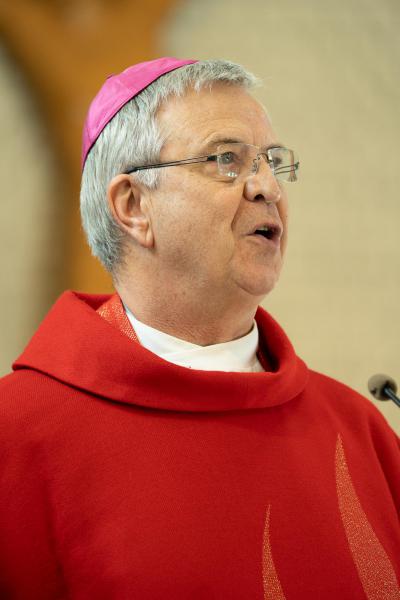 Mgr. Johan Bonny, bisschop van Antwerpen, was de vormheer, 10 mei 2025 © 't Fotograafken