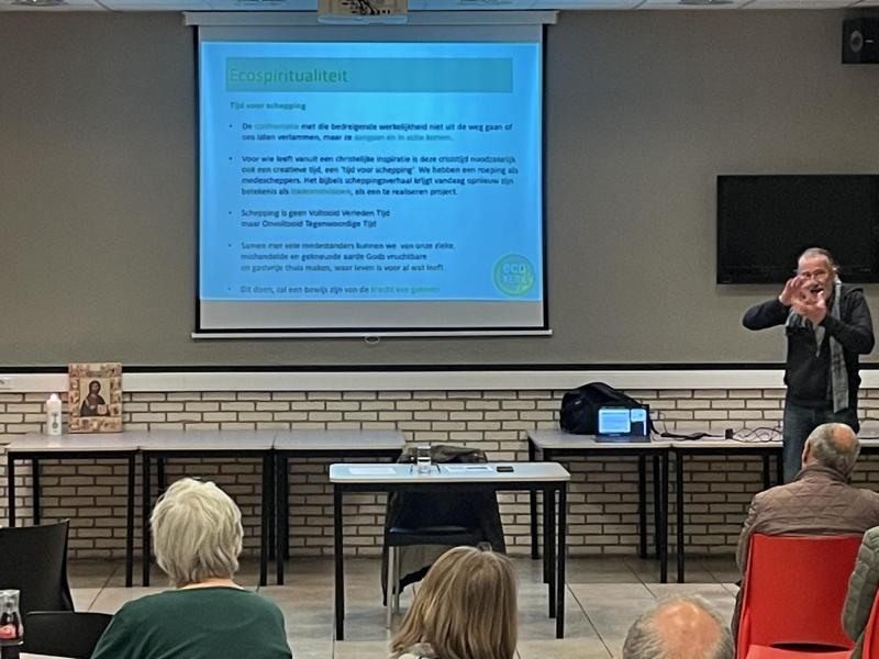Avond met als thema 'Klimaatverandering... en wij?' © parochie in Assenede-Evergem-Zelzate
