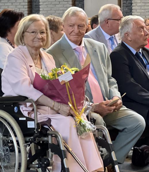 Minnie en Roger, een stralend briljanten paar © Dirk Bellens