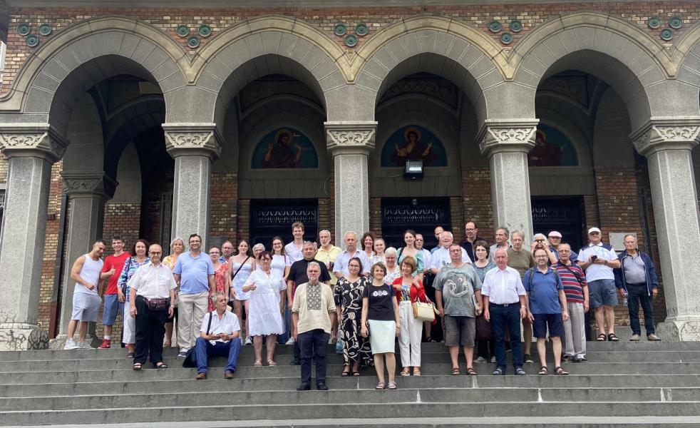 De voltallige groep deelnemers aan CEP - Timisoara 2023 © Vivi Tegzesiu