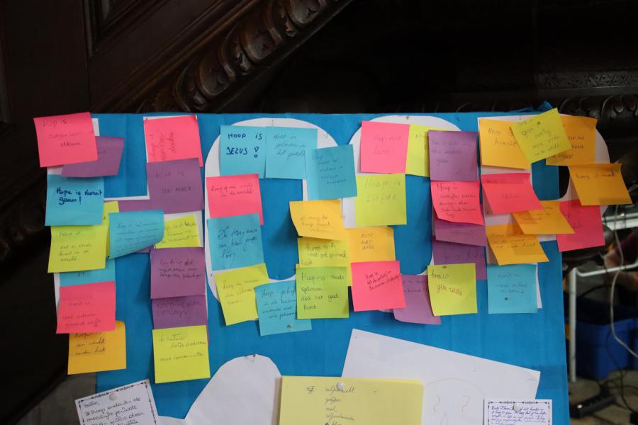 Post-its "hoop" © François Moczara