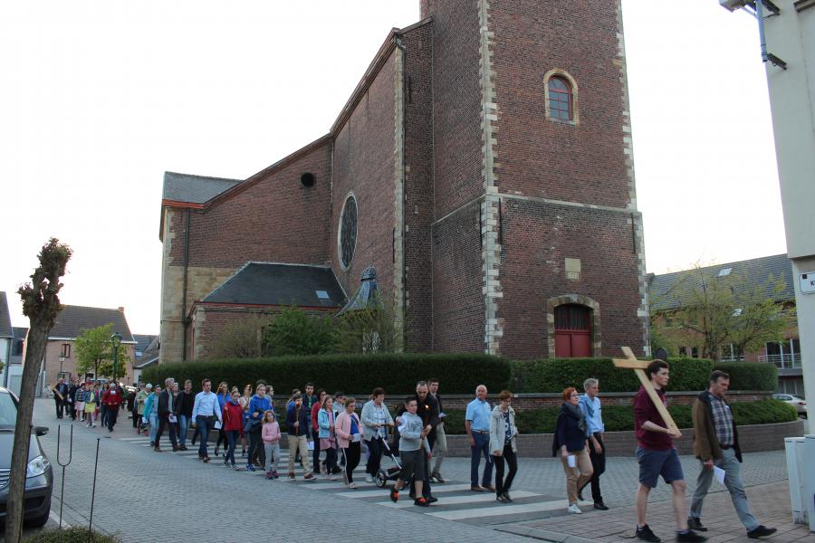 Goede Vrijdag tocht en wake 2019 © ADV