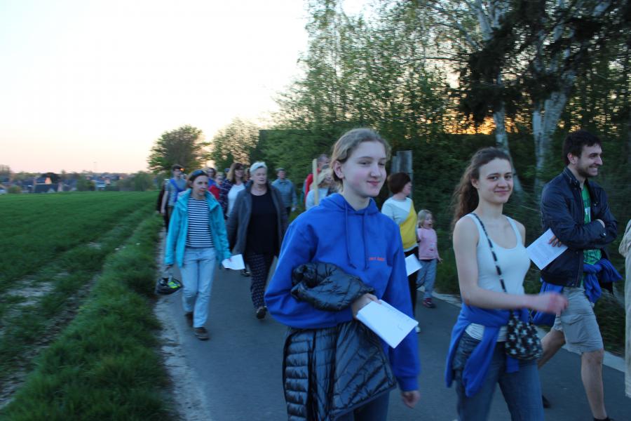 Goede Vrijdag tocht en wake 2019 © ADV