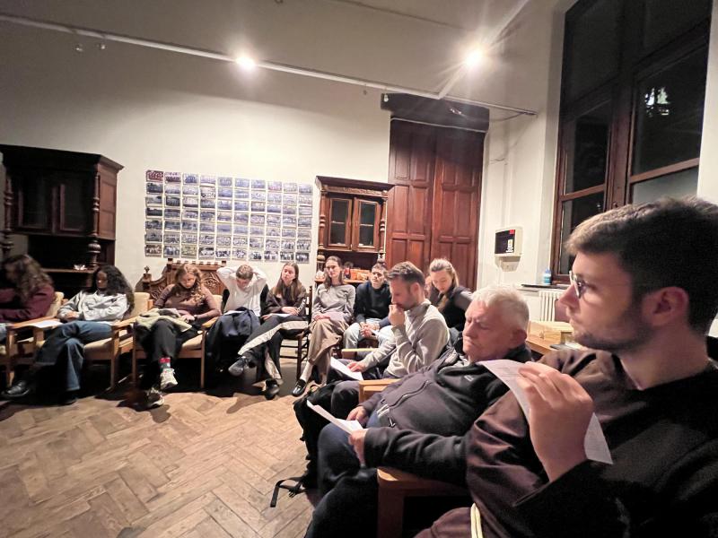 Lezing over Jesaja door zuster Reinhilde © Chris De Groote