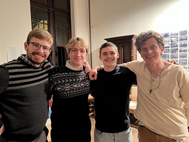 Lezing over Jesaja door zuster Reinhilde © Chris De Groote