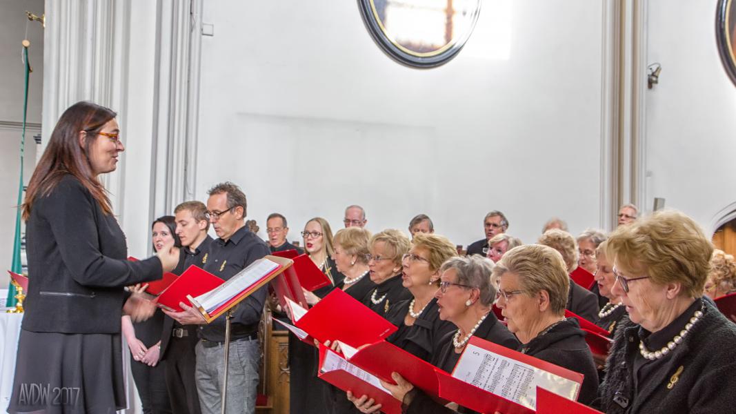 Afscheid van dirigente Chantal Verheijen © jvdw