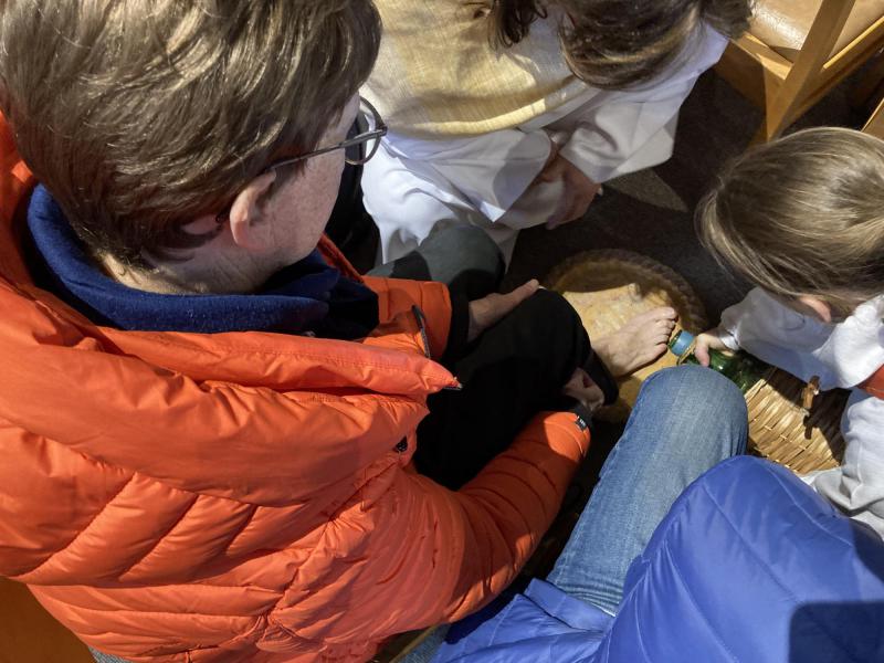Witte Donderdag in de Sint-Augustinuskerk in Stasegem © Hans van Hove