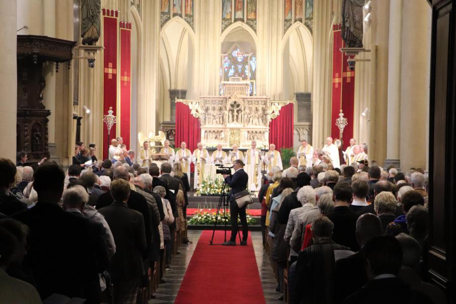 Vesperviering zilveren bisschopsjubileum van Mgr. Patrick Hoogmartens - 23/10/2022 © @Jente Vandewijer