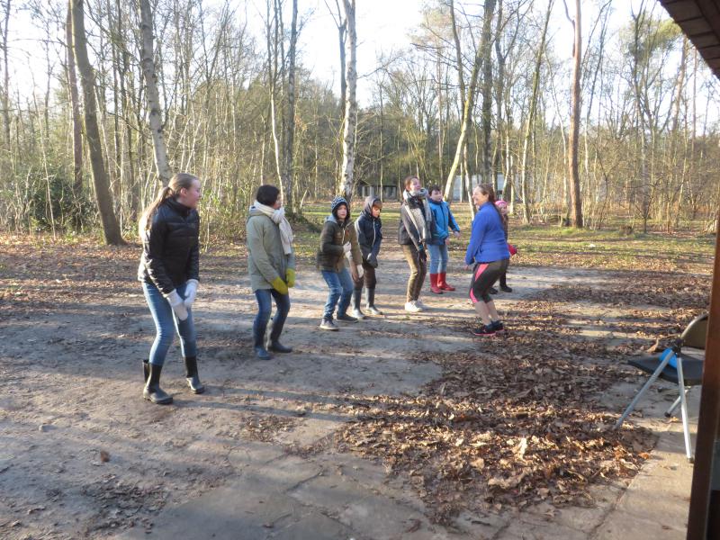 De vormelingen van het Neerland en het Valaar op weekend © Ilse Van Boven