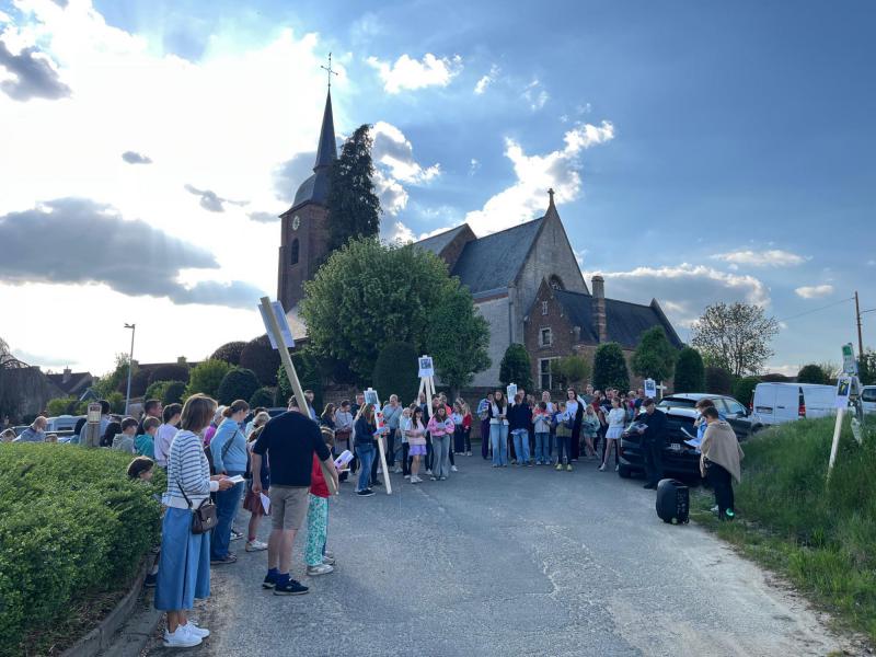 Weg van het Kruis voor gezinnen @kerk Kaster 
