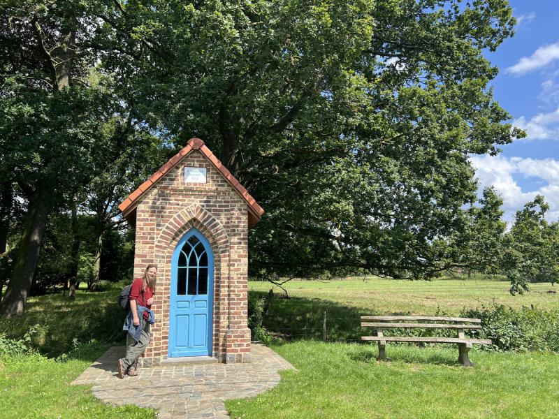 4 juli, Wandeltocht naar vlooybergtoren met Jan © Chris De Groote