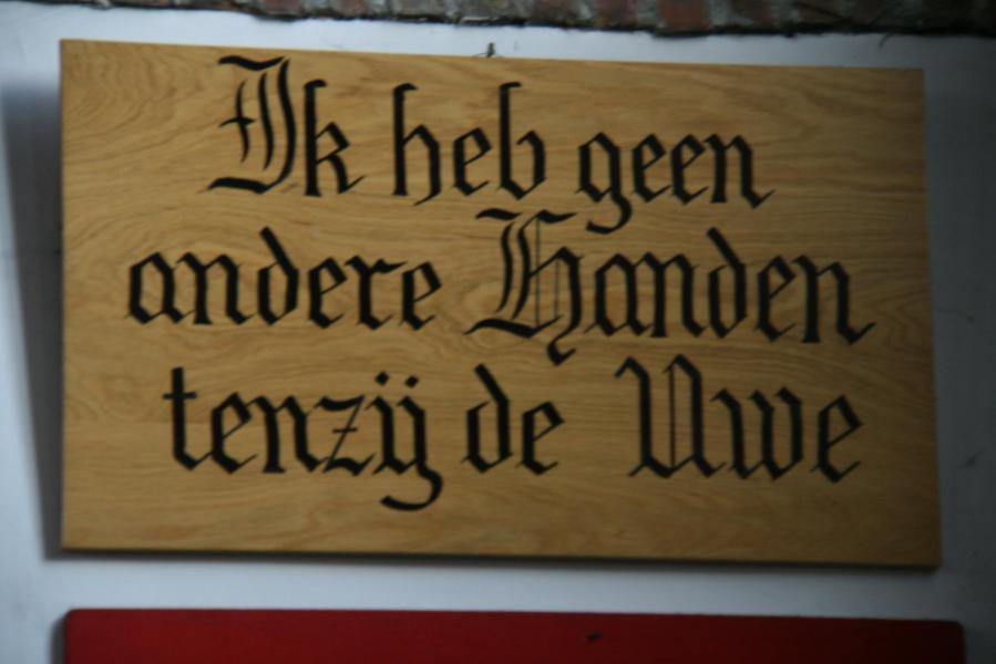 Week: 8/04  Waar hangt deze tekst? St. Bartholomeuskerk te Kortemark © Federatie Krekedal Kortemark