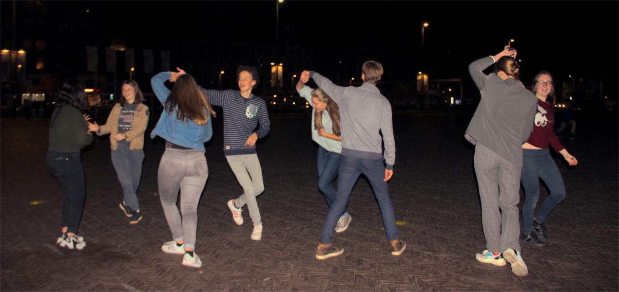 Samen dansen was veruit de plezantste opdracht! © KVR