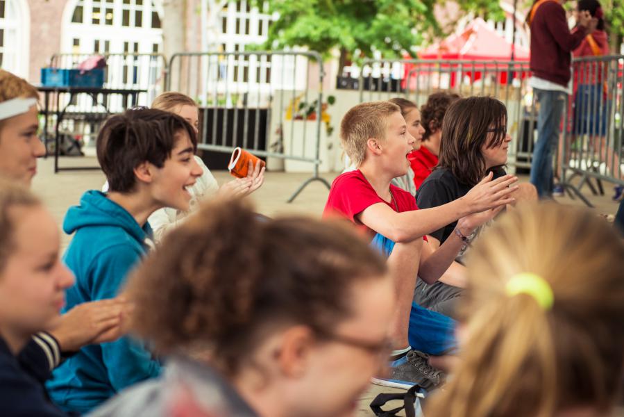 iJD-kamp 'Gewoon gaan!' in Vorselaar. © Tim Coppens