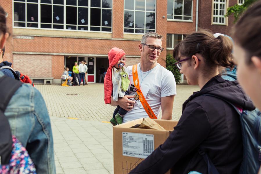 IJD-kamp 'Gewoon gaan!' in Vorselaar. © Tim Coppens