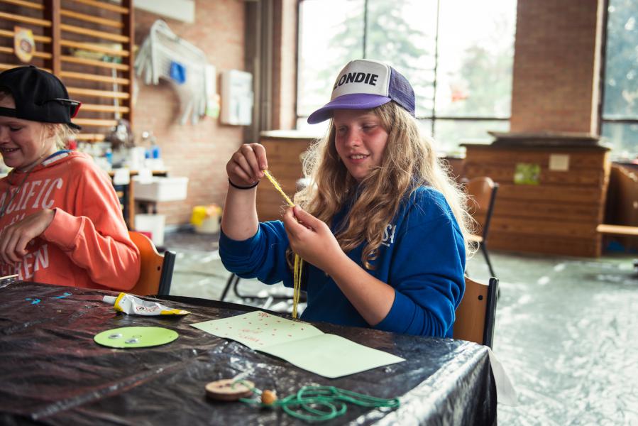 IJD-kamp 'Gewoon gaan!' in Vorselaar. © Tim Coppens