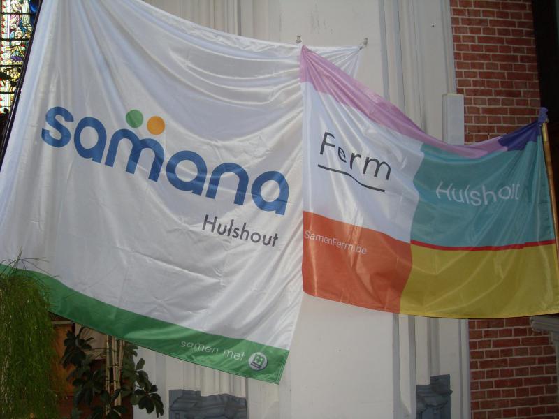 Vlag van Ferm en Samana © Viviane Van Thielen