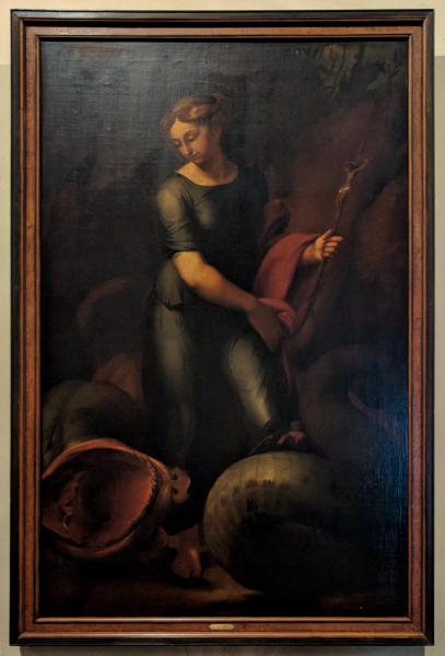 Het schilderij van de H. Margaretha - Jacob de Wit (1695-1754) 