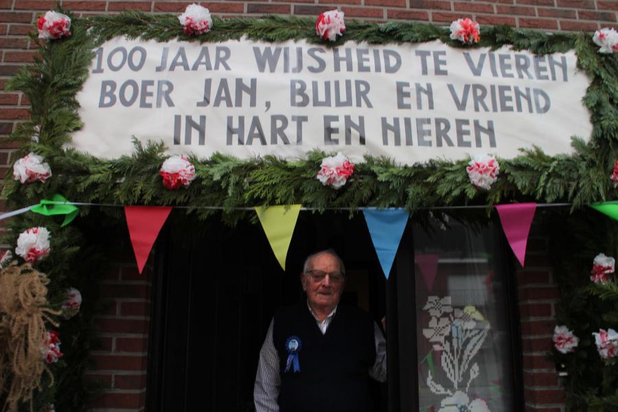 Het huis van Jan was mooi versierd © RvH