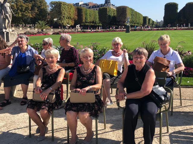 Even uitrusten in Jardin de Luxembourg © Alexander Vandaele
