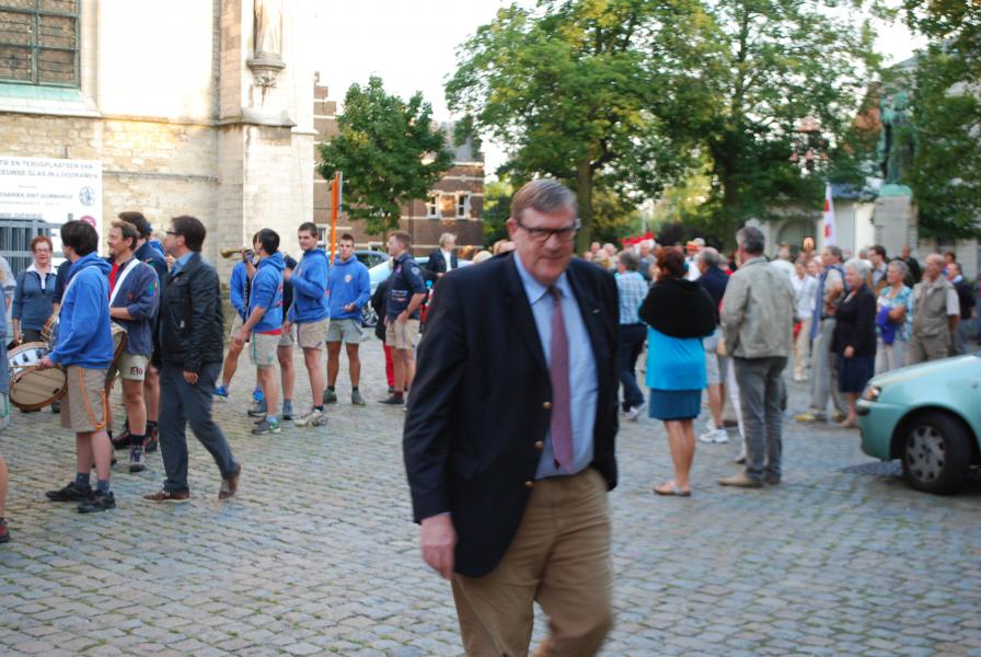 Afscheidnemend voorzitter Jean Van Cauwenbergh