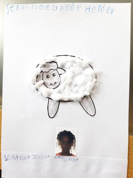 Jezus de goede Herder © Jessica Semakula