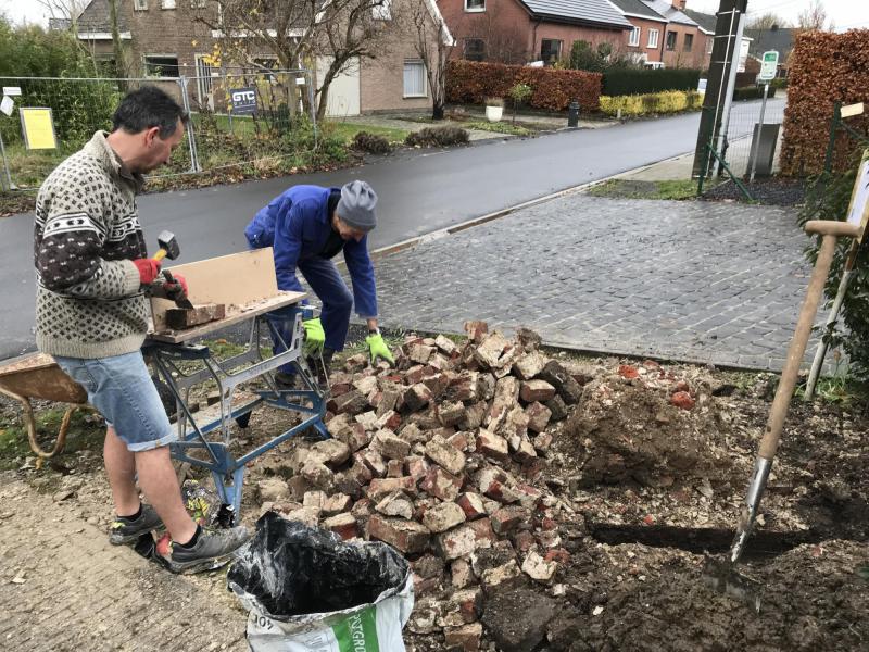 En zo was de scheve kapel helemaal verdwenen. 